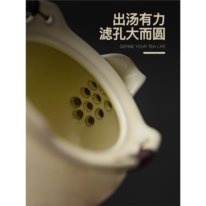 Cốc pha trà cốc trà cốc pha trà chống bỏng cao cấp dụng cụ pha trà cầm tay một người ấm trà bát trà chuyên dụng