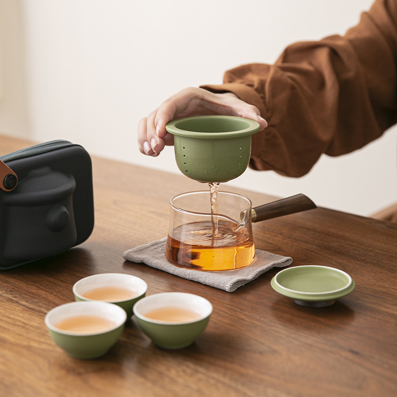 Ấm pha trà thủy tinh ấm pha trà ấm pha trà ấm pha trà bếp gốm điện kiểu mới năm 2024 bán buôn dụng cụ pha trà