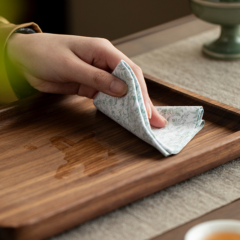Bán buôn khăn trà thấm nước Zen bàn trà kiểu Trung Quốc khăn chuyên dụng khăn lau khăn nâng ấm phong cách Trung Quốc đệm trà đạo chống thấm