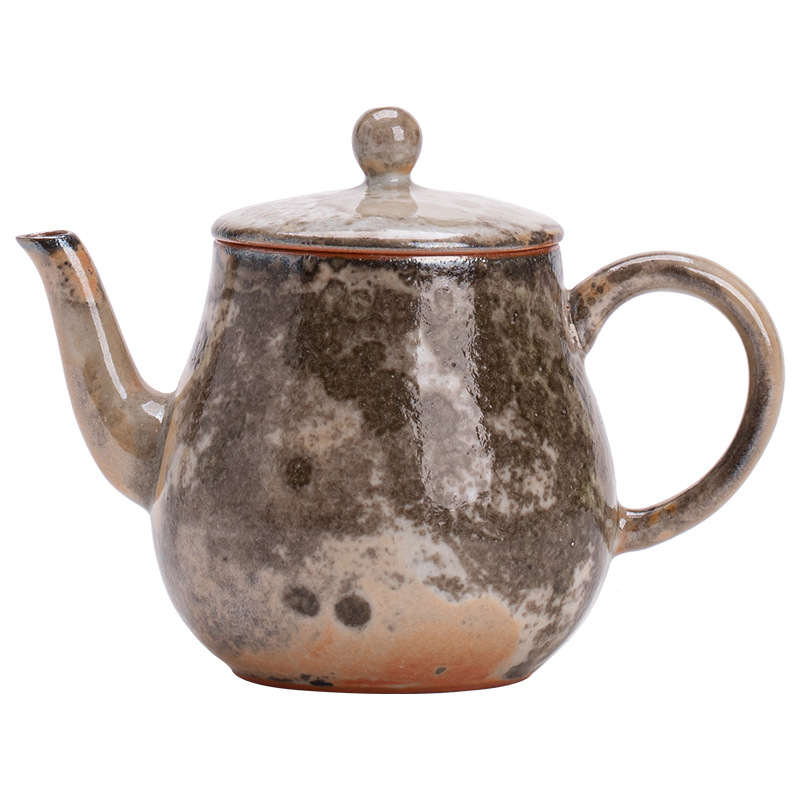 Ấm đun nước Shiino Shaojunyue ấm pha trà gốm sứ gia dụng thay đổi lò nung cổ điển ấm đun trà bộ trà Kung Fu ấm trà