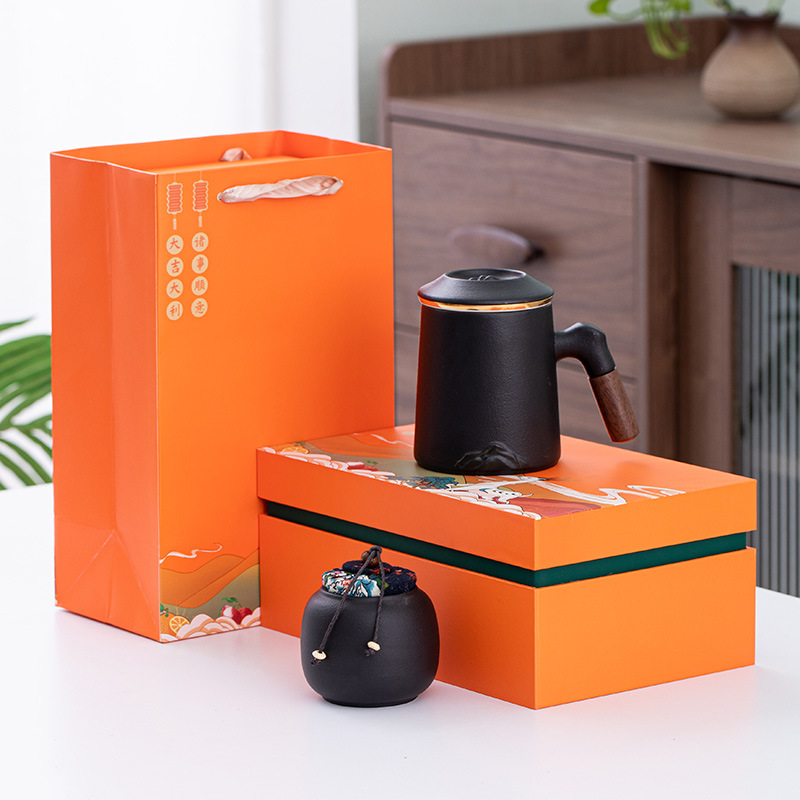 Cốc nước bằng gốm, cốc pha, cốc tách trà có giá trị cao, quà tặng khách hàng cho sự kiện khai trương