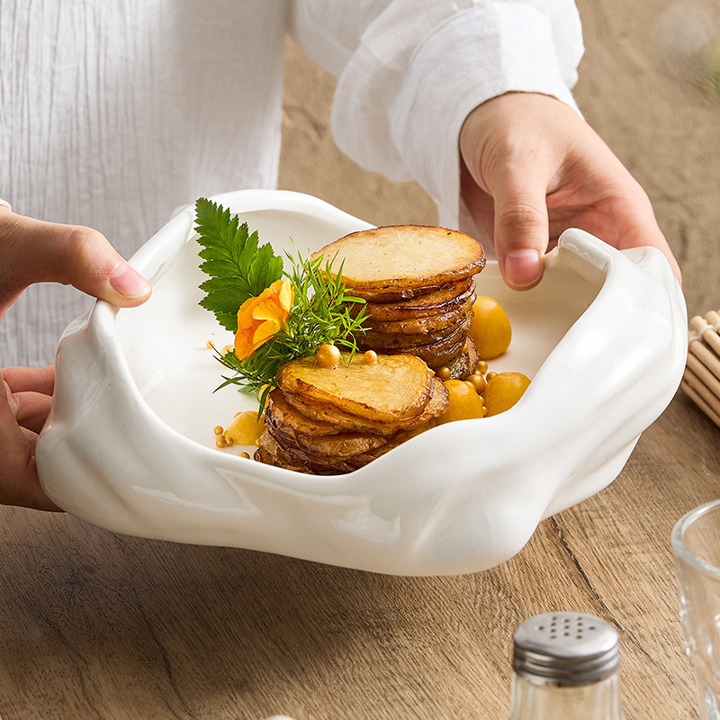 Món ăn không quy tắc, nhà hàng khách sạn, món ăn nguội cao cấp, món đặc sản gốm sứ gia dụng