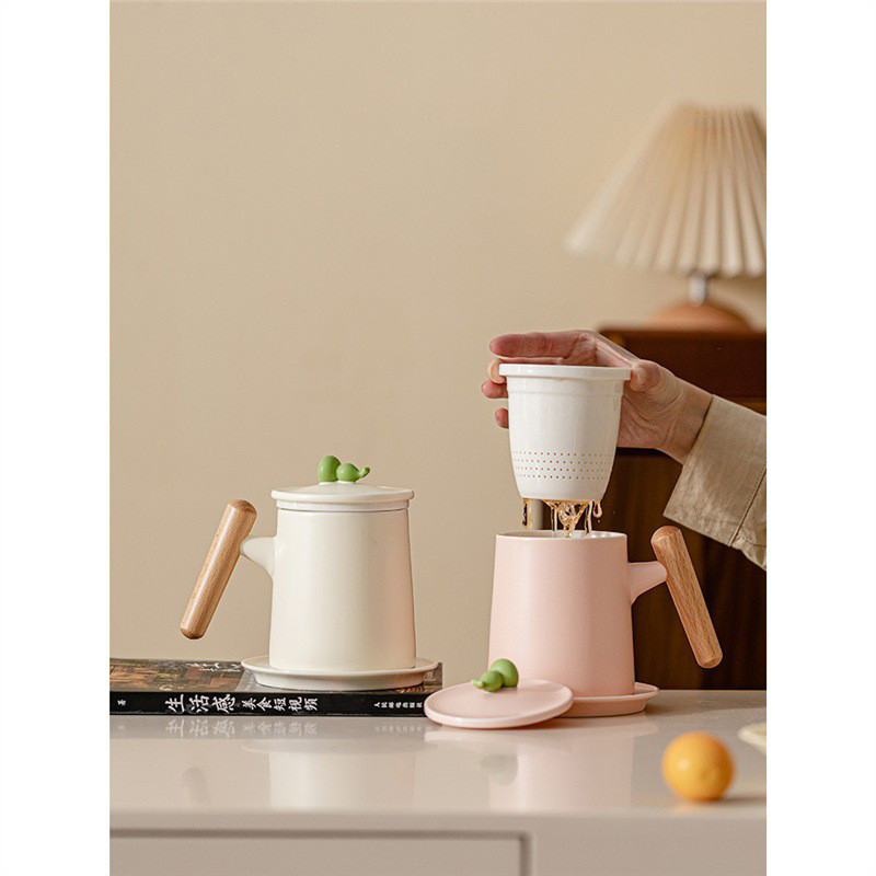 Cốc pha trà có giá trị cao cốc tách trà dành cho nữ văn phòng cá nhân uống trà cốc sáng tạo bán buôn