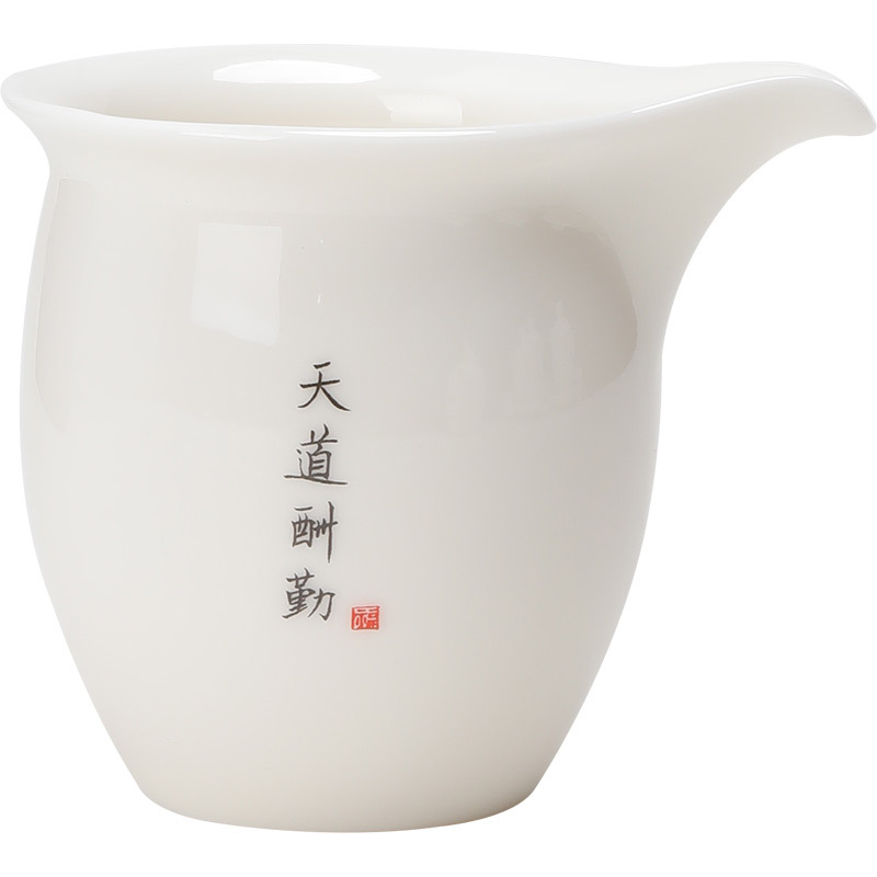 Jisu | Ngọc trắng sứ Zen ngôn ngữ công bằng Cốc Pha Trà Công Phu lốp mỏng trà biển gốm sứ cầm tay đều cốc tách trà