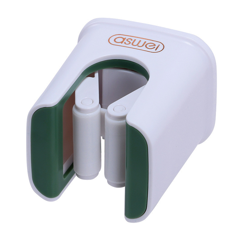 Móc treo cây lau nhà không đục lỗ treo tường nhà vệ sinh kẹp chổi mạnh dụng cụ thần thánh giá treo cây lau nhà Giá đựng khóa cố định