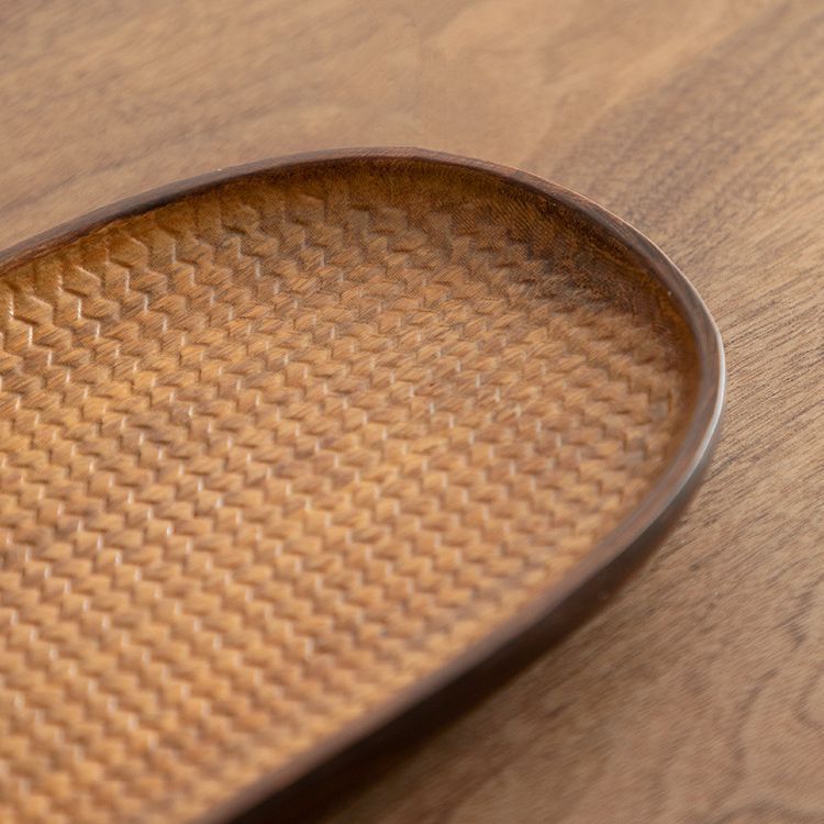 Khay trà tre nặng chèo bè Khay pha khô bằng tre Bộ trà Kung Fu Khay trà Phụ kiện Bộ trà kiểu Nhật gia dụng