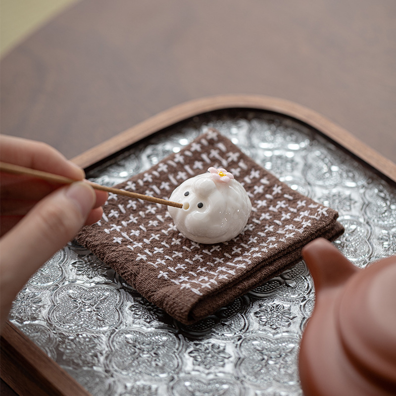 Đồ trang trí Lư hương gốm sứ sáng tạo làm bằng tay nguyên bản