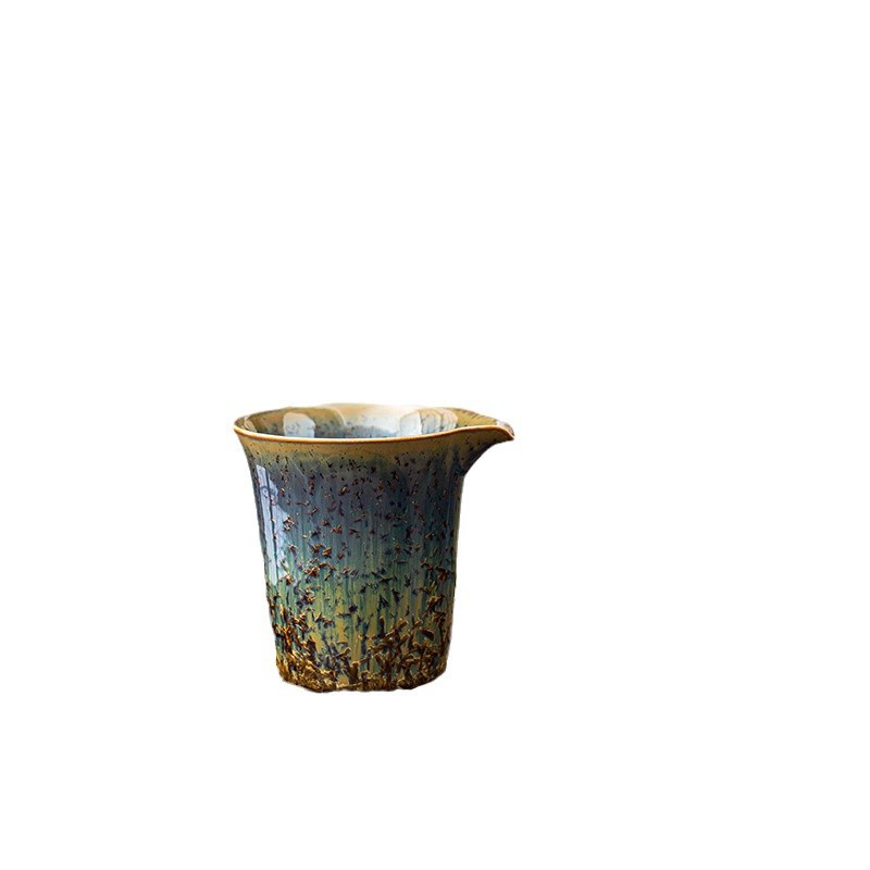Zuoshantang Ngọc Tím Vàng Pha Lê Men Mỏ Đại Bàng Cốc Cốc Phong Cách Trung Hoa Cốc Cốc Hộ Gia Đình Chịu Nhiệt Độ Cao Cao Cấp Trà Chia