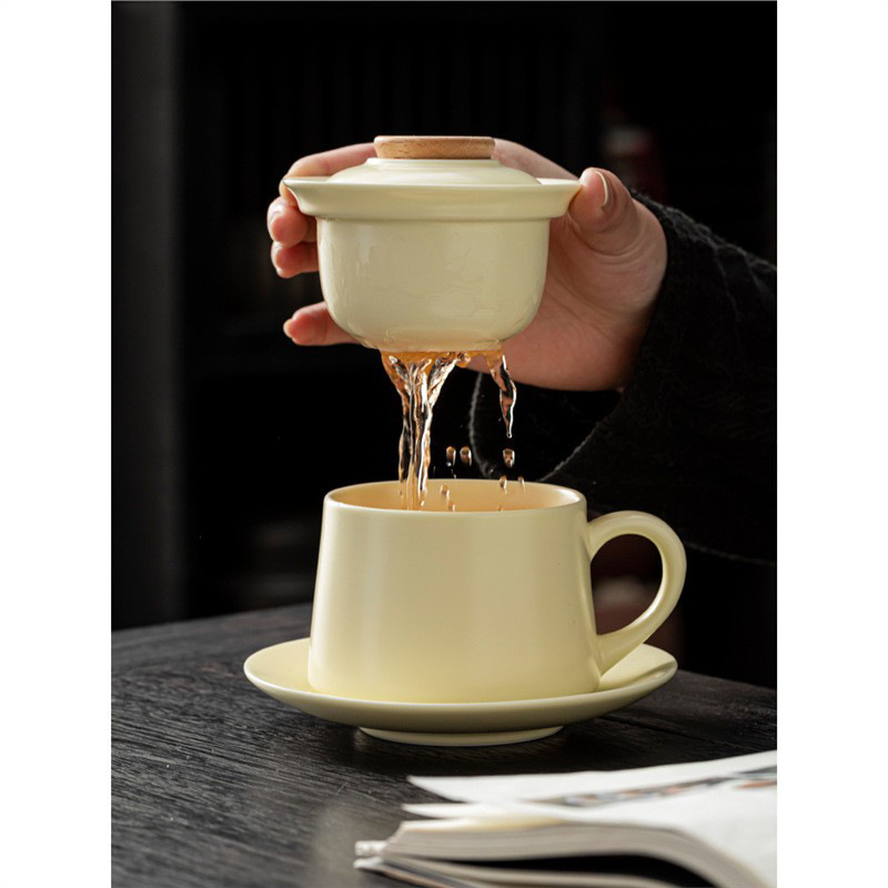 Cốc pha trà gốm sứ văn hóa và sáng tạo Tử Cấm Thành tách trà tách trà cà phê cốc cà phê cá nhân gia dụng cốc nước văn phòng