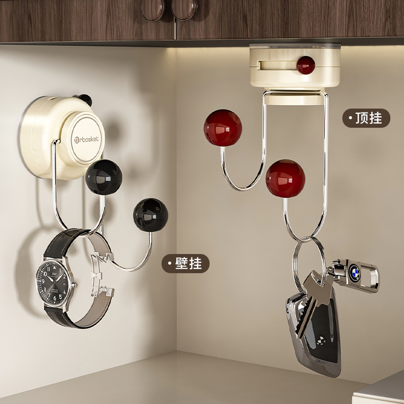 Móc cốc hút, móc treo cửa không cần khoan, chịu lực mạnh, móc áo lối vào không dấu vết, móc dính phòng tắm.