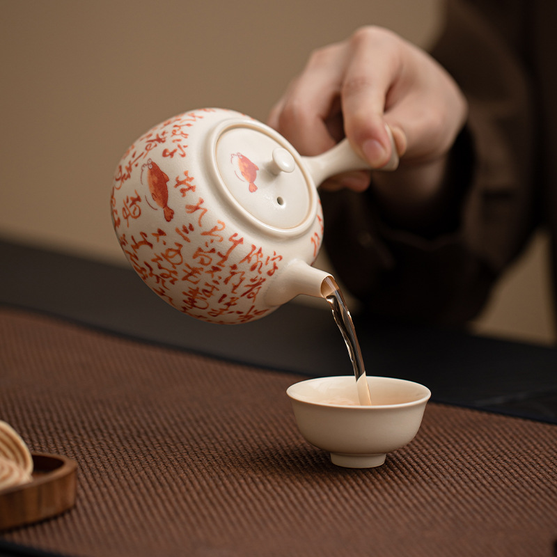 Lò nấu trà tráng men soda, bếp nấu trà, một trăm mảnh gốm sứ, bếp nấu rượu, có thể nâng cao bộ trà Kung Fu