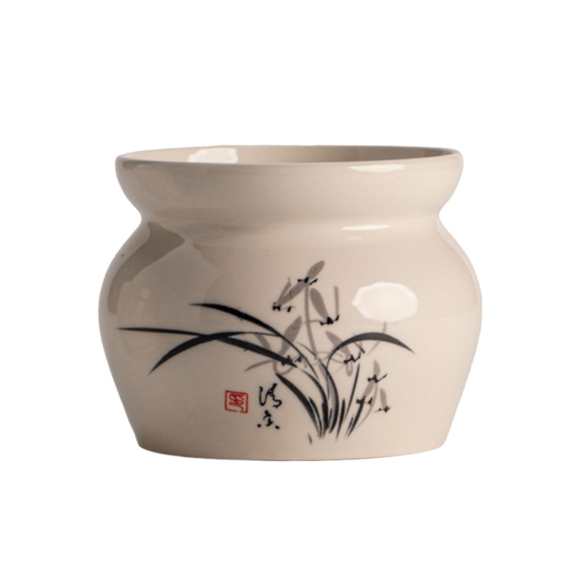 Nồi đất nung có nắp để hấp trứng và hầm súp, món ăn nhẹ kiểu Trung Quốc, nồi súp gốm dùng một lần.