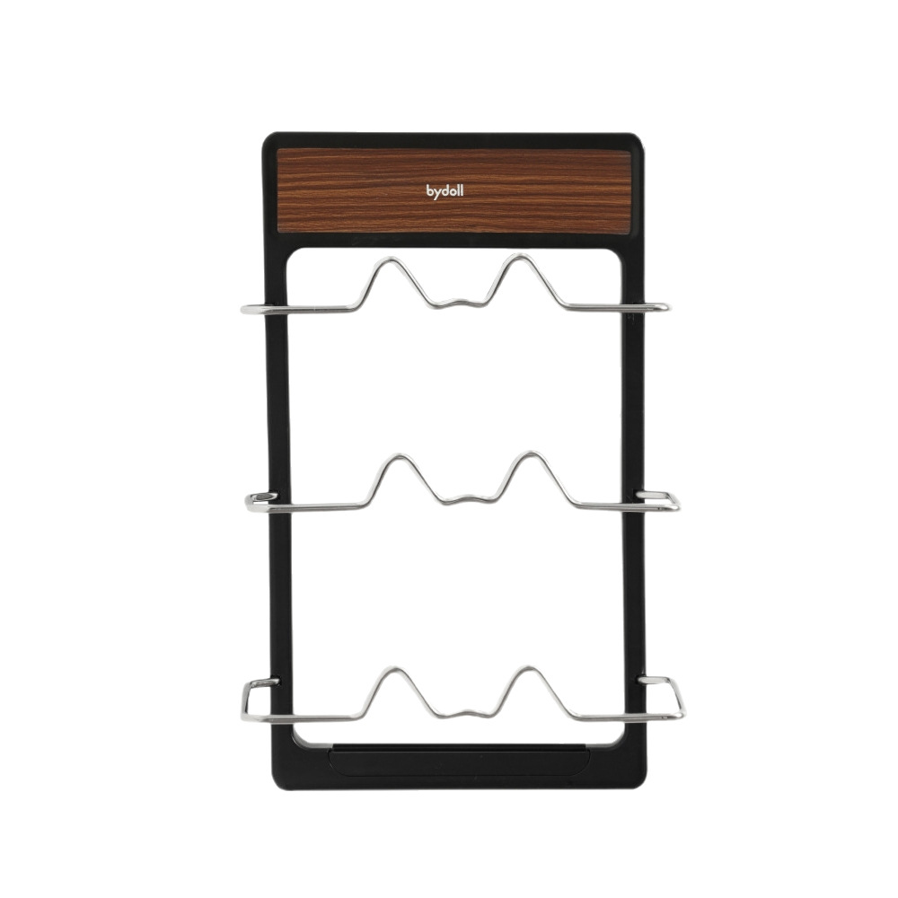 Giá để giày dép cốc hút Bydoll giá để đồ nhà vệ sinh không đục lỗ thoát nước giá để đồ nhà tắm gia dụng bằng thép không gỉ