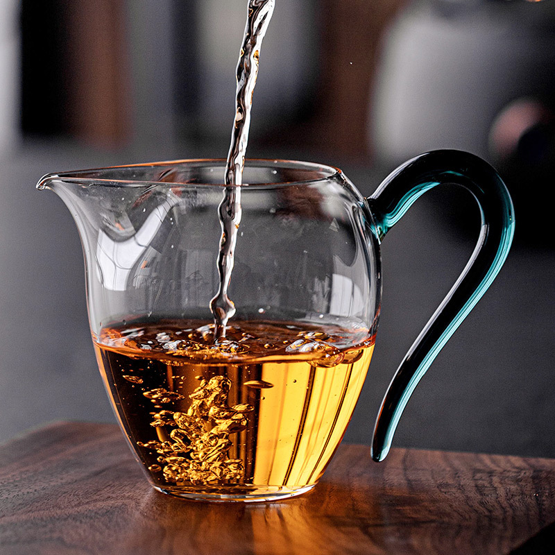 Phụ kiện Bộ trà Kung Fu thủy tinh chịu nhiệt "Caotang Gongdao Cup"