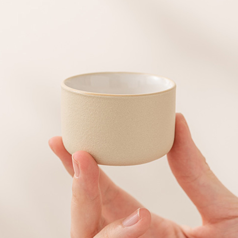 Cốc trà gốm sứ Huangya cốc chủ nhân cốc đơn dụng cụ trà Kung Fu gia dụng cốc trà cốc uống trà cá nhân cốc nhỏ
