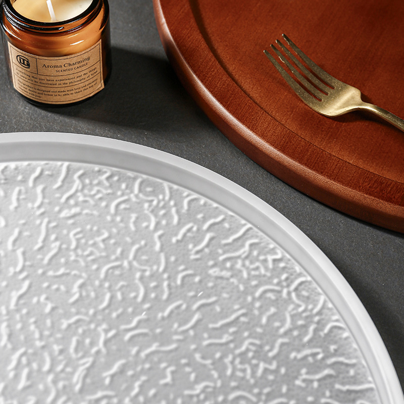 Tấm phẳng thủy tinh hoa văn băng, món ăn nghệ thuật, nhà hàng sáng tạo, Dim Sum, món ăn phân tử, Bộ đồ ăn, bếp riêng đặc biệt