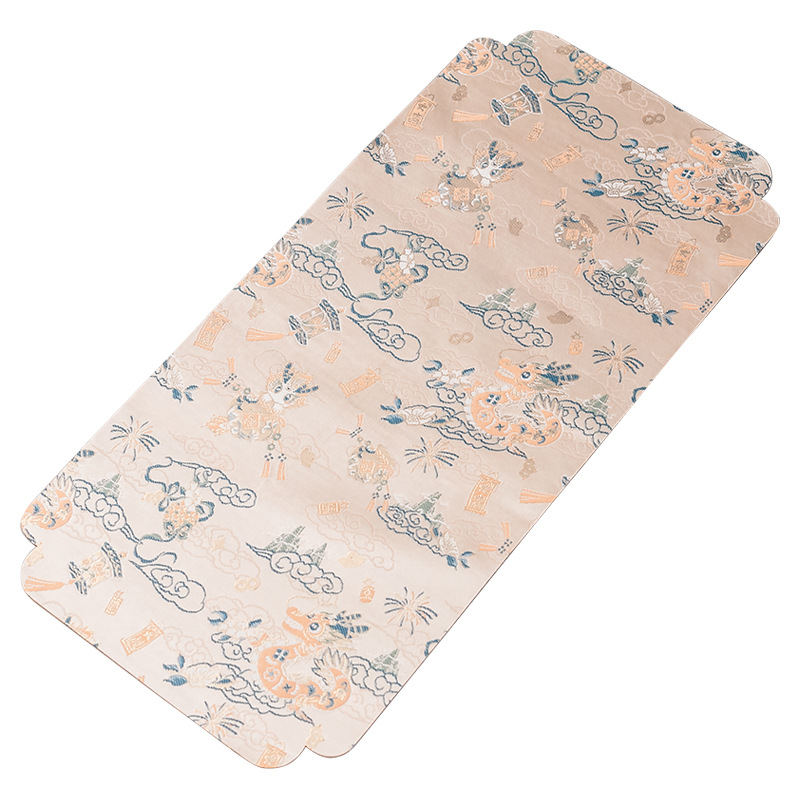 Thảm trải trà chủ nhà bằng gấm phong cách giữa Đại sảnh Da'an trải bàn bằng vải nghệ thuật cổ điển dệt thủ công Thảm cách nhiệt