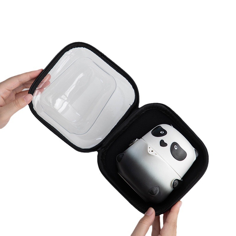 Panda Kuaike Cup xách tay ngoài trời một bình hai cốc sáng tạo túi du lịch bộ trà kungfu