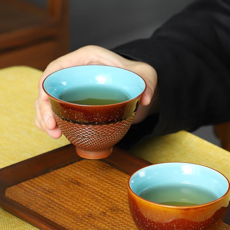 Dayuan Zhang Jinxi Jun Yunan Chén trà đỏ Cốc trà gốm sứ Cốc trà Cốc chủ nhân Cốc đơn Cốc uống trà đặc biệt