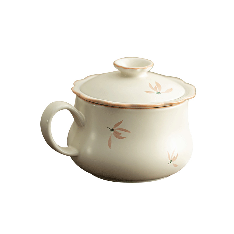 Cốc cà phê trà hoa chuông phong lan cốc tách trà gia dụng cốc uống trà chuyên dụng cá nhân cốc cà phê văn phòng