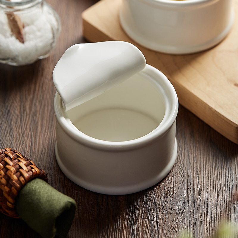 Sáng tạo có thể gốm bộ đồ ăn bát tráng miệng nhà hàng khách sạn đặc biệt nhỏ hầm cốc nước sốt món ăn bánh nướng bát