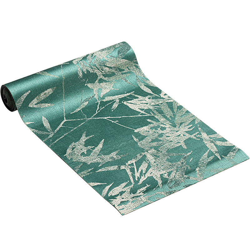 Khăn trải bàn hình chữ nhật lá cờ trà lớn dùng trong gia đình tiệc trà kiểu Trung Quốc đệm cách nhiệt Bộ trà Kung Fu Khăn trà pha khô