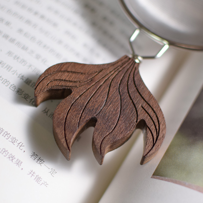 Thép không gỉ 304 cá vàng lọc trà Nhật Bản công bằng cốc trà lá lọc trà đạo trà phụ kiện lọc trà sáng tạo