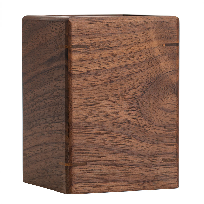 Ống trà gỗ đặc óc chó kiểu Trung Quốc mới trà đạo sáu quý nhân dao Trà đồng Phụ Kiện Dụng cụ pha trà bàn trà dụng cụ pha trà