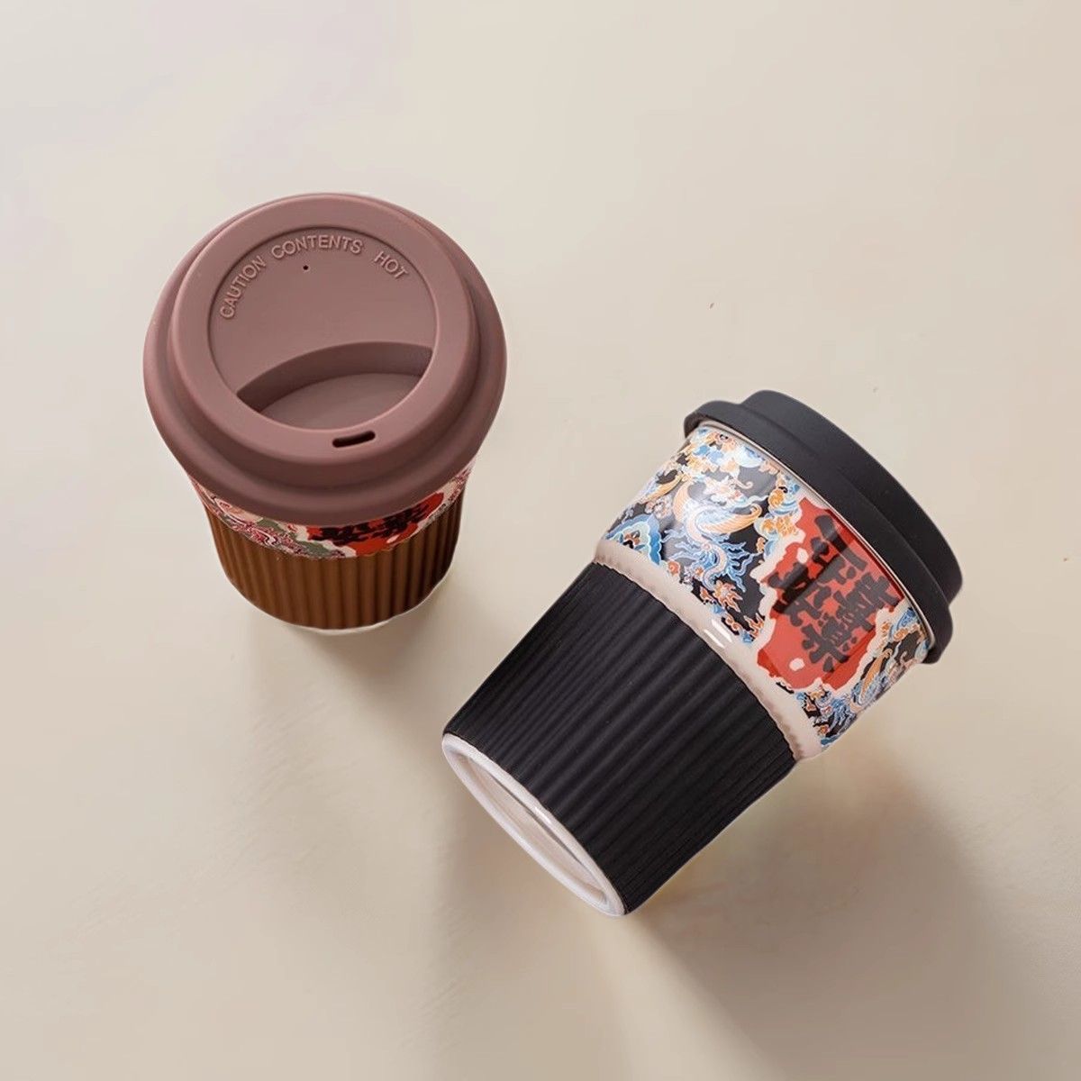 Văn phòng văn hóa và sáng tạo tách trà nước cốc có nắp cốc có lọc cốc trà quà tặng cốc gốm sứ quà tặng