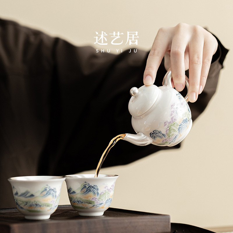 Bộ đồ pha trà cao cấp cao cấp cho cha mẹ và người lớn tuổi đã nghỉ hưu