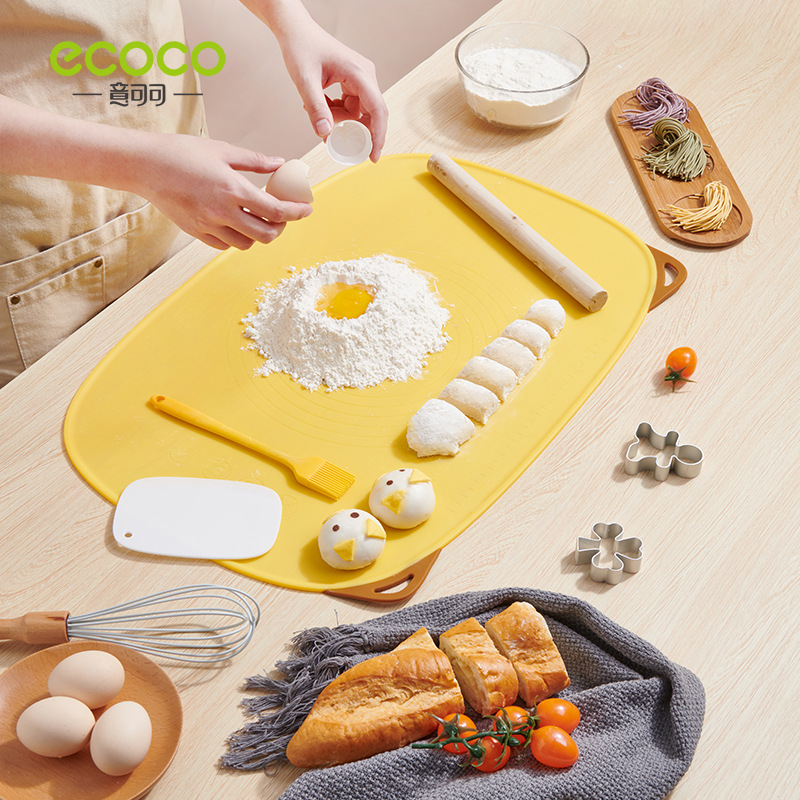 Thảm nhào, Tấm Lót bề mặt bằng Silicone gia dụng cấp thực phẩm, Tấm Lót bề mặt làm bánh bao dày, Tấm Lót bề mặt làm bánh bao, tấm nhựa cán bề mặt