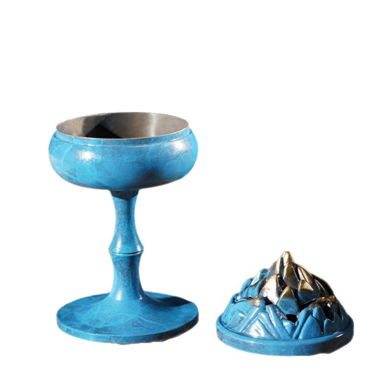 Boshan Bếp Tấm Đồng Hương Gỗ Trầm Hương Hương Nhà Trong Nhà Thiền Bếp Đồng Phòng Trà Đồ Trang Trí Sáng Tạo