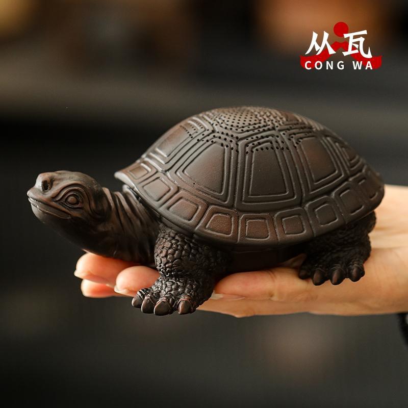 Đồ gốm tím Fujia thế giới lọc trà lưới lọc trà đồ trang trí vật dụng lọc trà phụ kiện trà đạo bộ lọc trà nắp