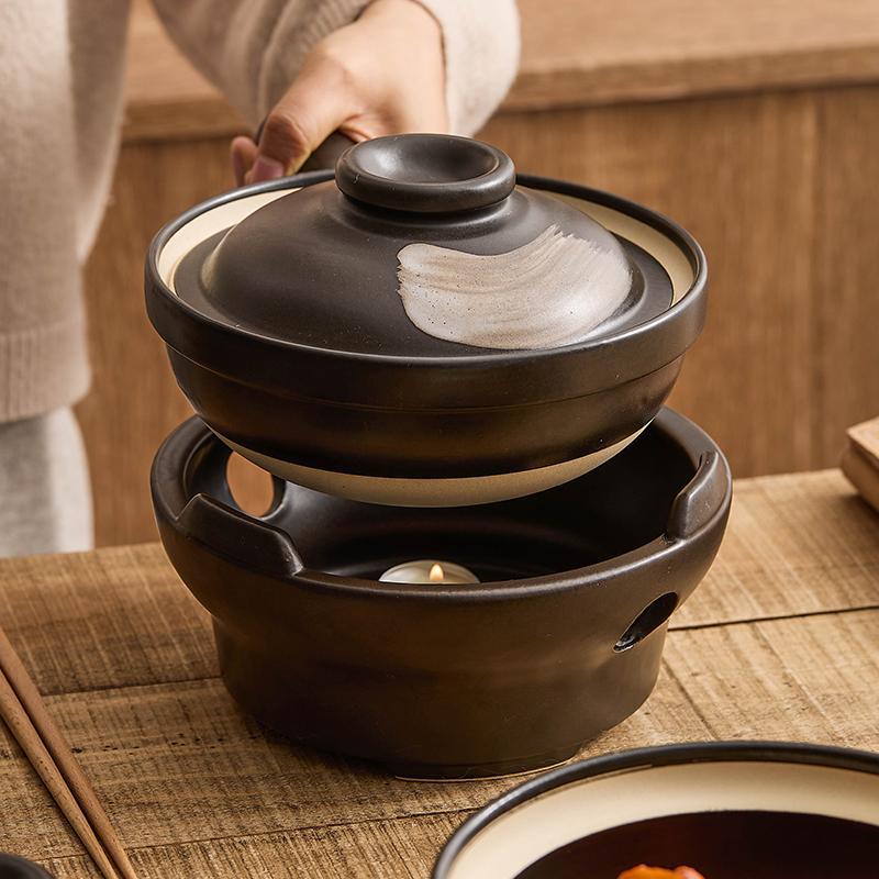 Nồi đất gốm sứ, chịu nhiệt độ cao, chịu khô, không nứt, bếp than, lẩu than, nồi đất thương mại, nồi hầm, nồi canh