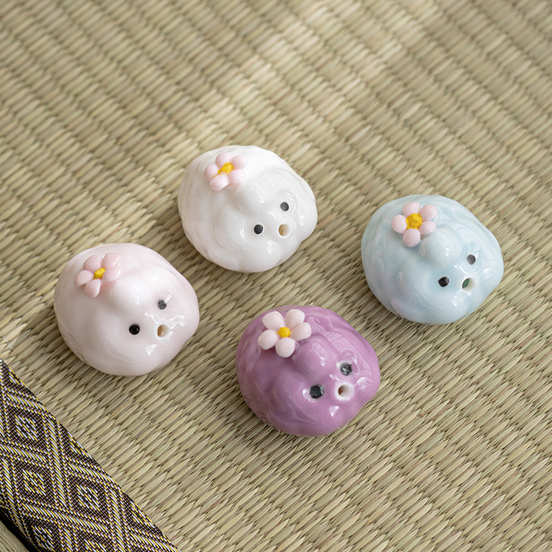 Đồ trang trí Lư hương gốm sứ sáng tạo làm bằng tay nguyên bản