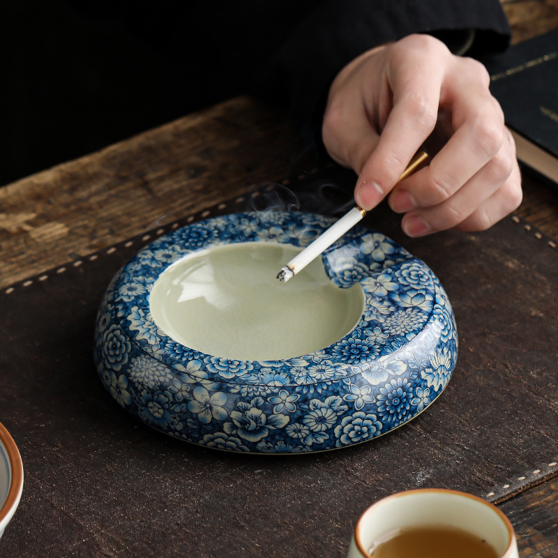 Gạt đựng tro xì gà bằng đất sét cũ, bàn pha khô, bàn pha trà, bàn trà, rửa và nuôi, khay đựng trà, phụ kiện bộ trà Kung Fu