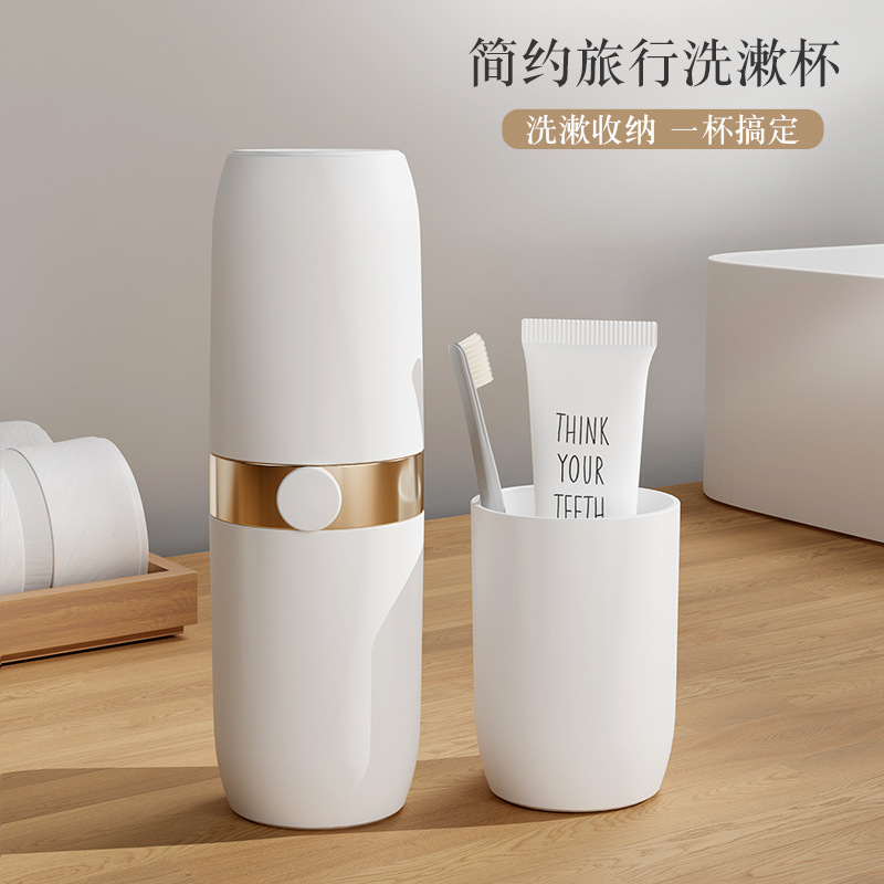 Hộp đựng bàn chải đánh răng vệ sinh du lịch Cốc Nước súc miệng cầm tay Dụng cụ nha khoa Gạt răng Cốc đánh răng Bộ Cốc đánh răng Đồ dùng du lịch