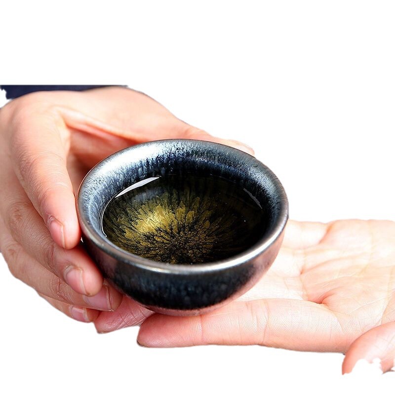 Bộ ấm trà Jianzhan cao cấp trọn bộ dụng cụ pha trà Kung Fu đơn giản cho phòng khách văn phòng gia đình cổ điển thủ công