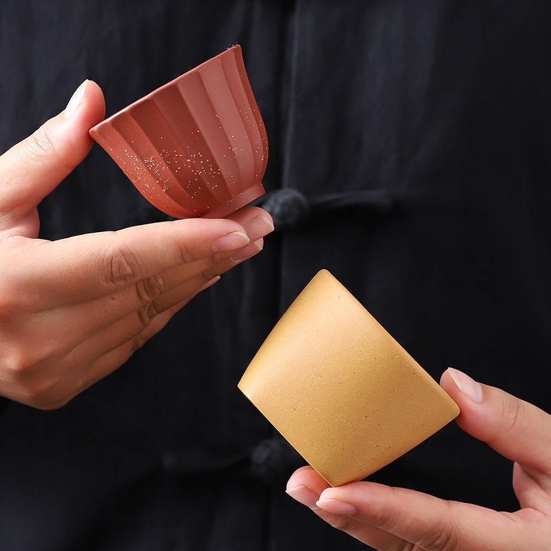 Bảo tàng Cung điện Văn hóa và Sáng tạo Khoáng sản Wufu Zisha Tách trà Chủ sở hữu Bộ cốc Hộp quà Doanh nghiệp Quà tặng Người lớn tuổi