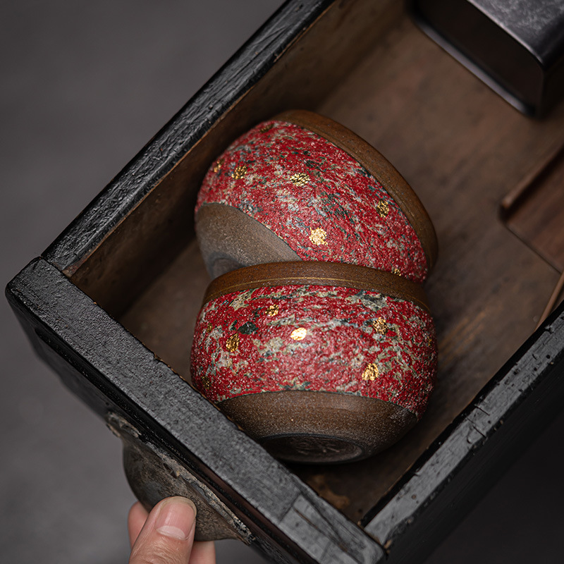 Cốc thiền vàng thủ công, gốm vẽ mỏ đá, đồ dùng trà Dehua, tách trà, tách trà, tách trà, tách trà, tách trà, tách trà, cốc thủ công