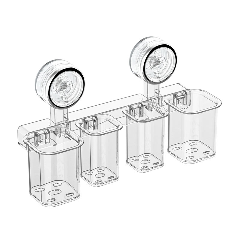 Cốc hút giá để bàn chải đánh răng điện treo tường không cần đục lỗ có thể thoát nước dụng cụ nha khoa phòng tắm kem đánh răng giá để bàn chải đánh răng