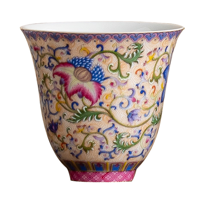 Cốc trà tráng men hương thơm cốc trà cốc bộ trà giá trị cao cho nữ cốc trà gốm sứ Trung Quốc cốc chủ nhân cốc đơn