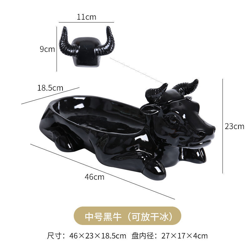 Lẩu bò đen hình dạng đá khô Bộ đồ ăn nhà hàng sáng tạo thịt bò đặc sản nhà hàng khách sạn món ăn quan niệm nghệ thuật thịt cừu