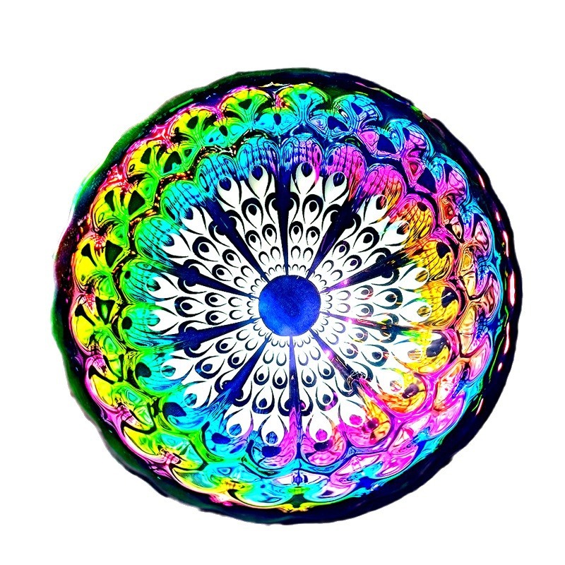 Khai mạc lò nung trực tiếp chén trà sen Jianzhan, chén chim công nhiều màu sắc, chén trà quay lò, chén sen chính Jianzhan.