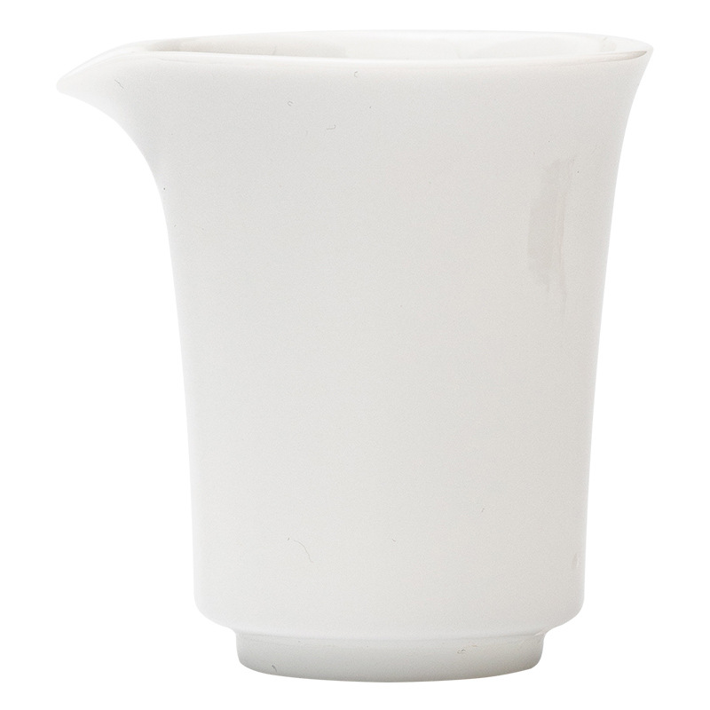 Băng ngọc sứ tĩnh tâm trà hải đường cốc trà gia dụng đồ trà hải phân cốc trà đồng nhất dụng cụ trà kungfu phụ kiện cốc công cộng