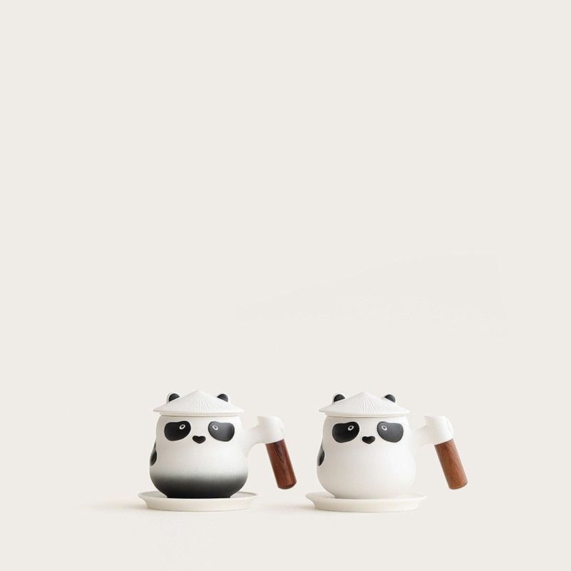 Sáng tạo phong cách Trung Quốc Kung Fu Panda Mug Cặp đôi Cốc Cặp đôi Hộp Quà Tặng Ngày Lễ Tình Nhân Quà tặng sinh nhật cho nam giới