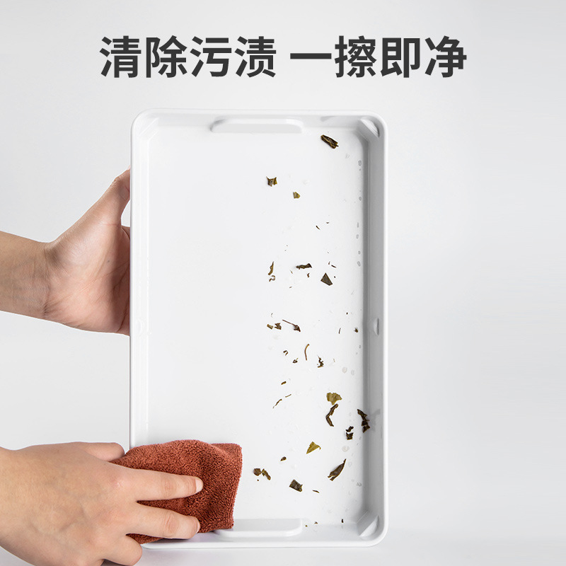 Khay trà pha khô gia dụng khay trà Kung Fu khay trà bàn trà tre khay trà hiện đại đơn giản khay thoát nước biển trà loại nhỏ