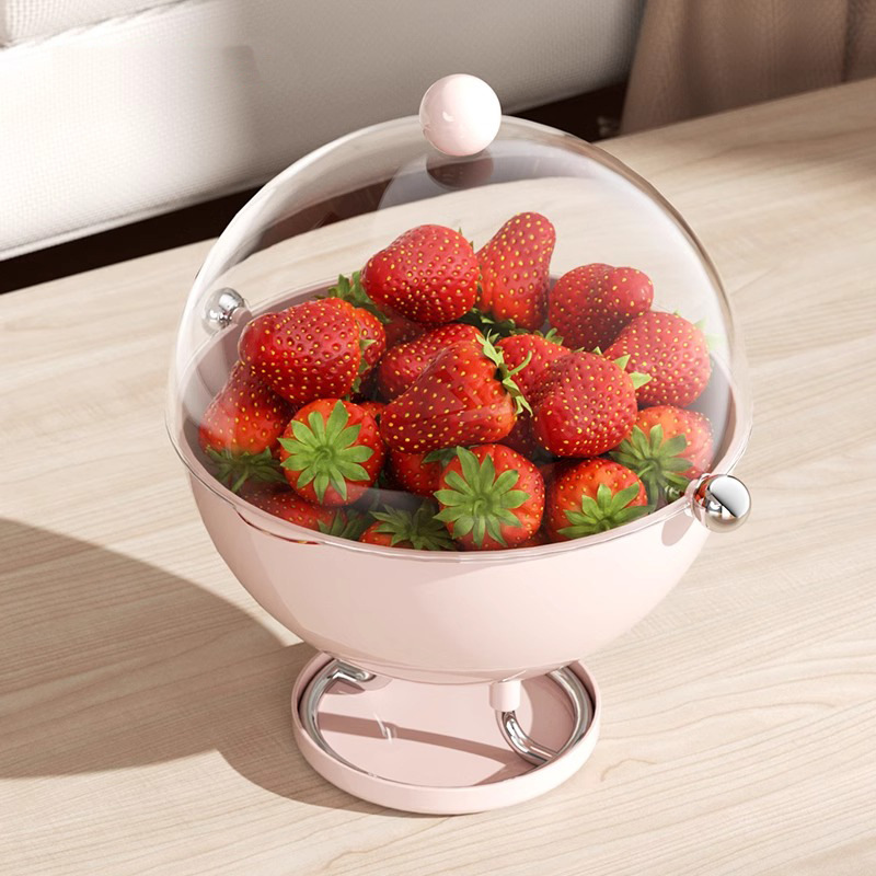 Khay đựng trái cây, khay đựng trà chống bụi cao cấp mẫu mới 2025 cho phòng khách, khay để ráo nước, khay đựng trái cây sấy khô giá trị cao, khay đựng trái cây