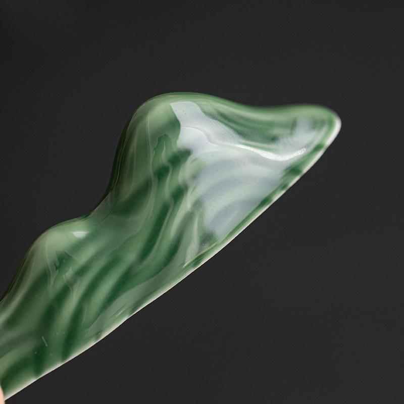 Giá đỡ bút Qingli Giang Sơn, giá đỡ bút, nắp ấm trà, đồ trang trí non bộ sáng tạo, giá thìa matcha, phụ kiện matcha