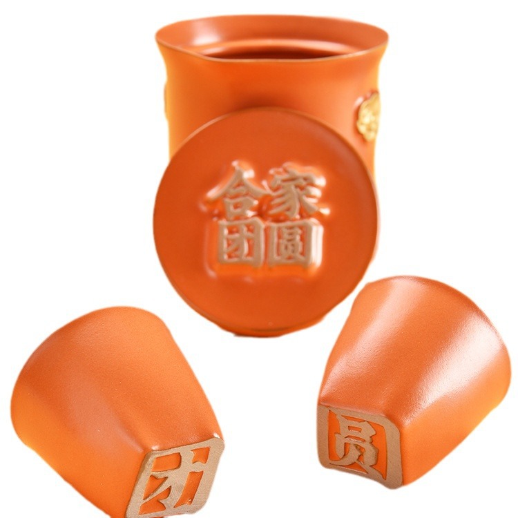 Quà tặng sáng tạo ngày lễ Quà tặng trà kinh doanh Bộ trà du lịch Quà tặng gốm sứ Bộ trà Kung Fu Doanh nghiệp Quà tặng thủ công có thể được LOGO